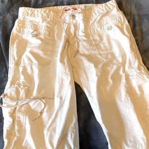 Union bay white pants.  Super cute.